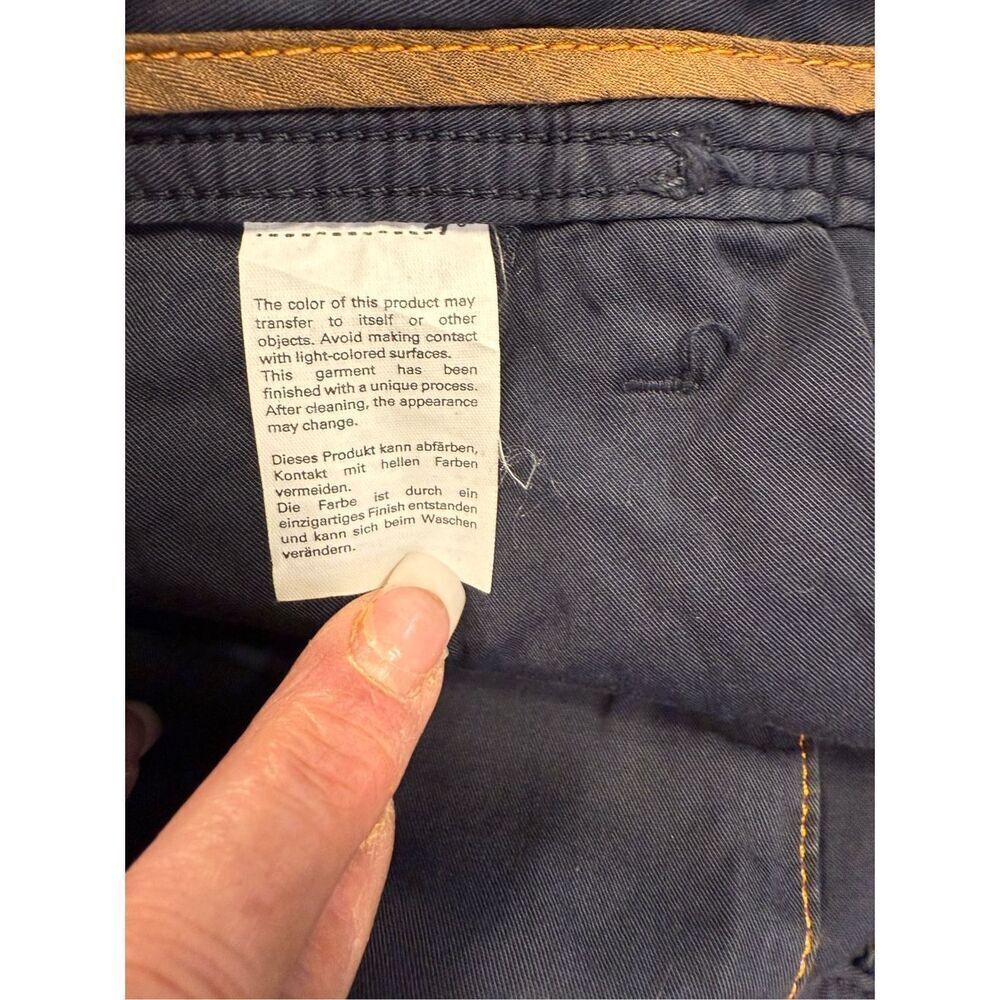 Hugo “Boss Orange” Chino Pants Navy Blue 34X32 Regular Fit - Picture 9 of 10